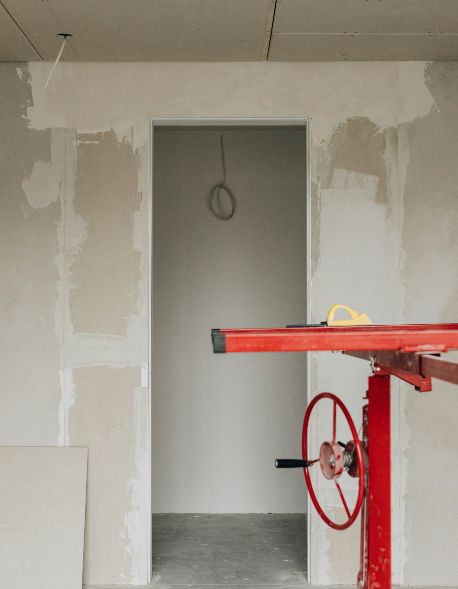 Neue Innenwandinstallation